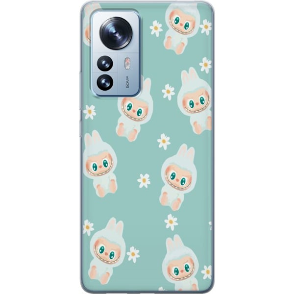 Xiaomi 12 Pro Läpinäkyvä kuori Labubu Candy Vibes