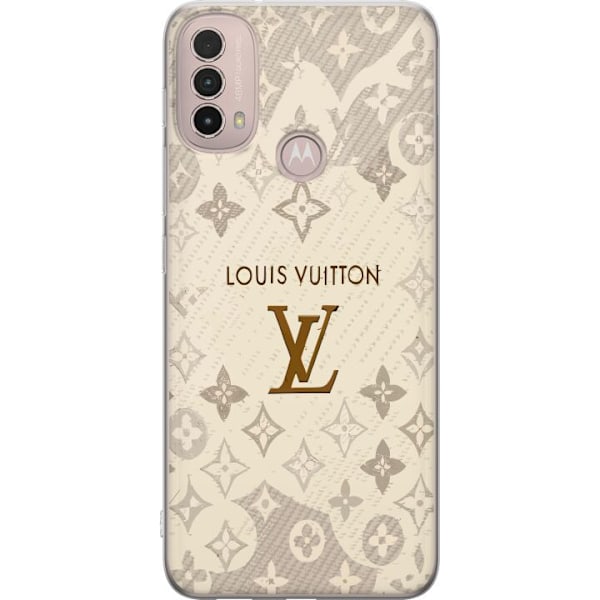 Motorola Moto E40 Gennemsigtig cover LV Vibes