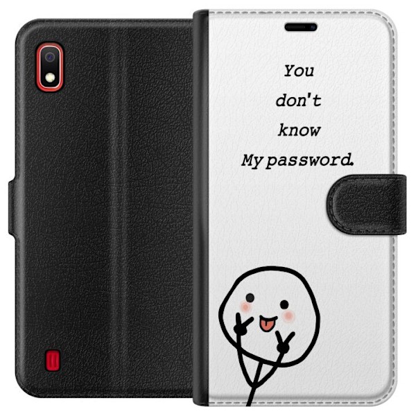 Samsung Galaxy A10 Plånboksfodral You Don’t Know My Passwor