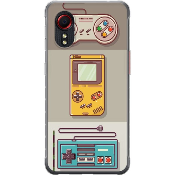 Samsung Galaxy Xcover 5 Gjennomsiktig deksel Nintendo Retro