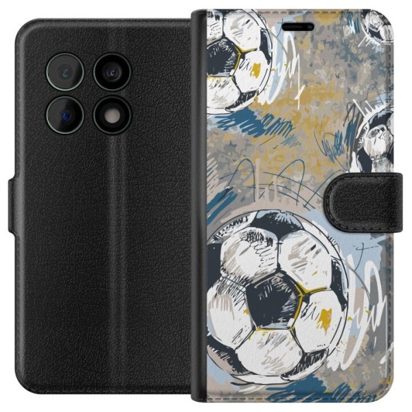 OnePlus 10 Pro Tegnebogsetui Fodbold