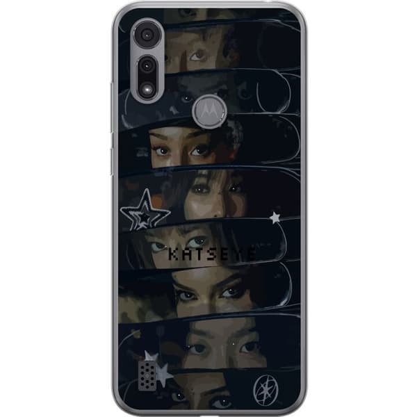 Kompatibel Mobilcover til Motorola Moto E6i KATSEYE sort