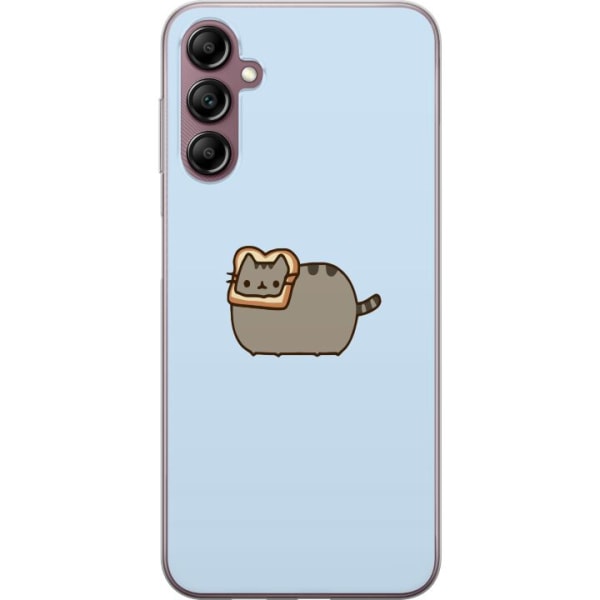Samsung Galaxy A14 5G Läpinäkyvä kuori Cat Loaf