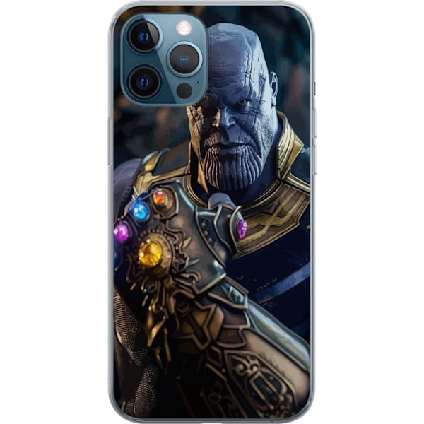 Apple iPhone 12 Pro Genomskinligt Skal Thanos Marvel