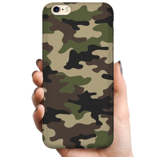 Apple iPhone 6 TPU Mobilcover Militær