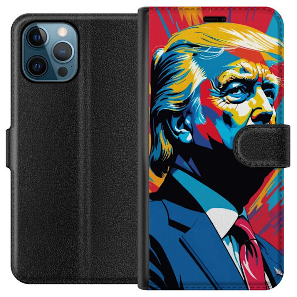 Apple iPhone 12 Pro Tegnebogsetui Trump