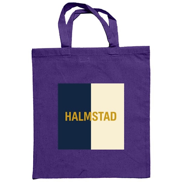 Kangaskassi | Kestävä Ostoskassi Kangasta Halmstad – jalka Lila one size