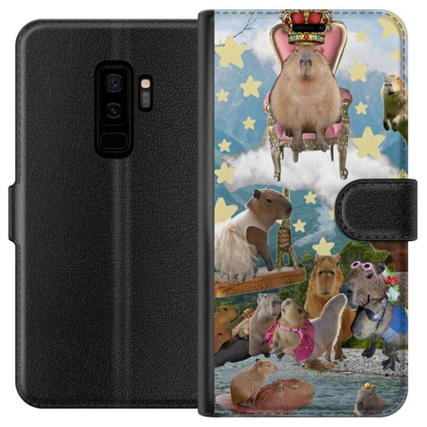 Kompatibel Tegnebogsetui til Samsung Galaxy S9+ Capybara