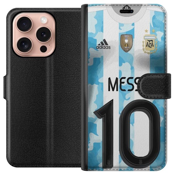 Apple iPhone 16 Pro Tegnebogsetui Lionel Andrés Messi