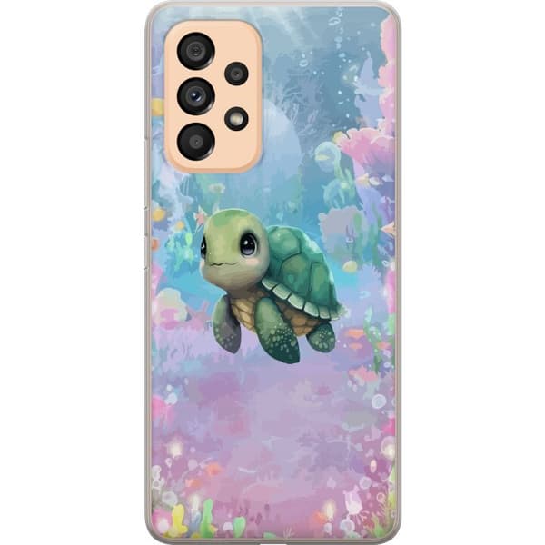 Kompatibel Mobilcover til Samsung Galaxy A53 5G Skildpadde