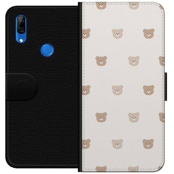 Huawei P Smart Z Plånboksfodral Teddy Background – gulliga