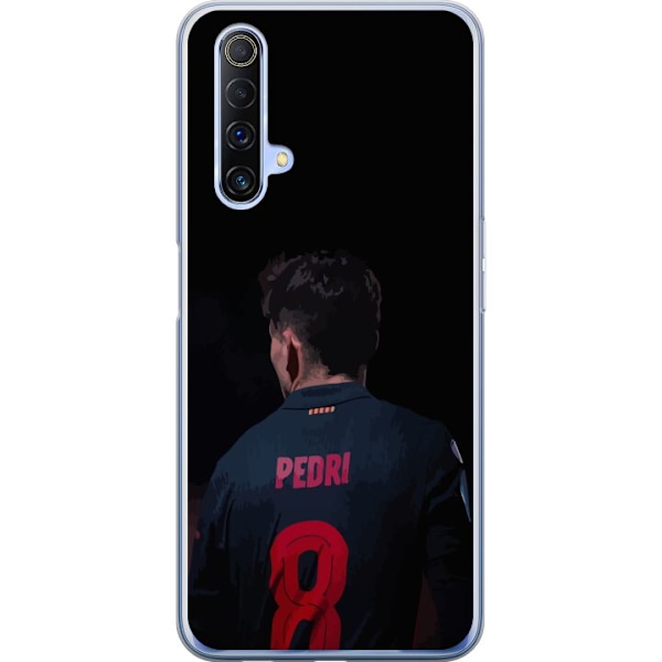 Realme X50 5G Gjennomsiktig deksel Pedri FC Barcelona Fotball