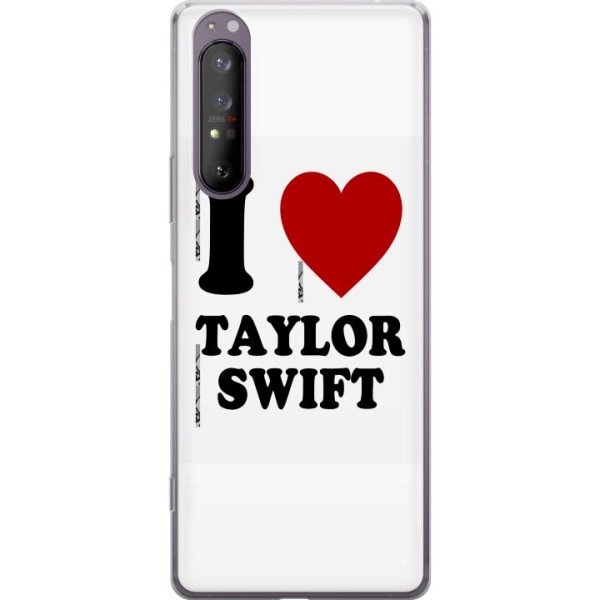 Sony Xperia 1 II Gjennomsiktig deksel Taylor Swift