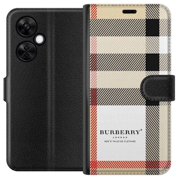 OnePlus Nord CE 3 Lite Lompakkokotelo Burberry