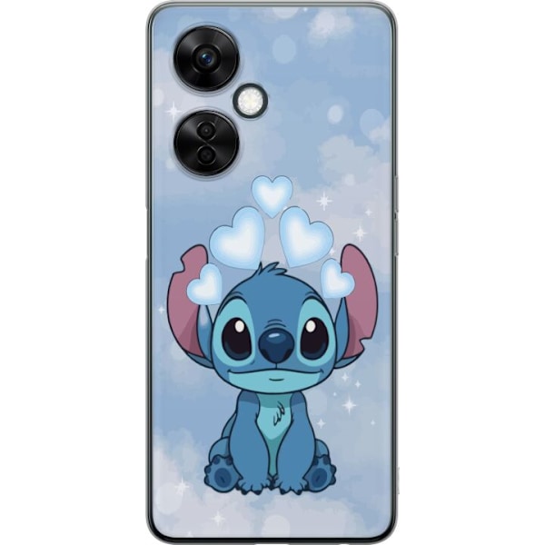 OnePlus Nord CE 3 Lite Genomskinligt Skal Stitch Hoppande Glä