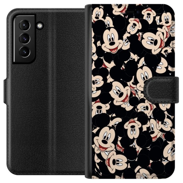 Samsung Galaxy S21+ 5G Tegnebogsetui Mickey Mouse