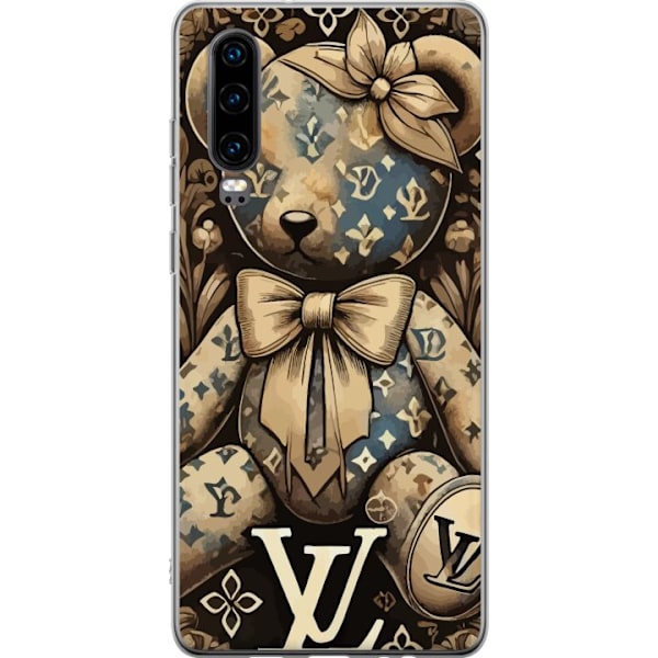 Huawei P30 Läpinäkyvä kuori Teddy Vuitton