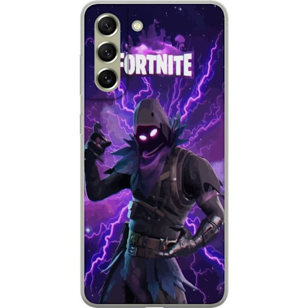 Samsung Galaxy S21 FE 5G Läpinäkyvä kuori Fortnite Raven