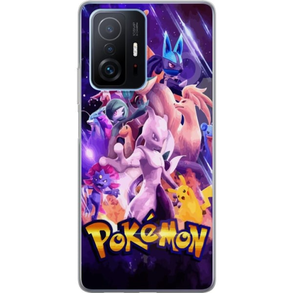 Xiaomi 11T Gennemsigtig cover Pokémon