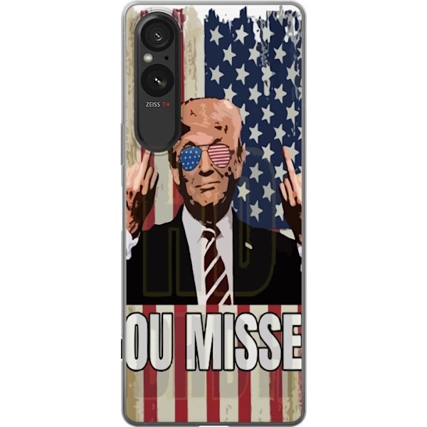 Sony Xperia 5 V Läpinäkyvä kuori Trump