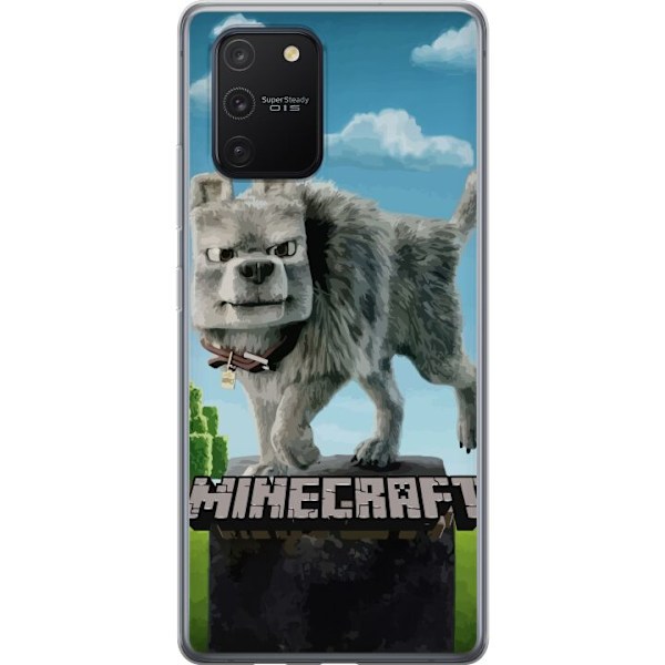 Samsung Galaxy S10 Lite Läpinäkyvä kuori A Minecraft Movie