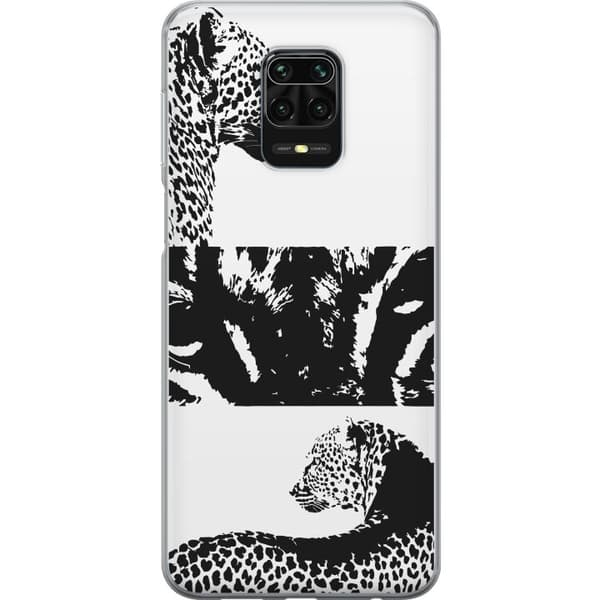 Yhteensopiva Puhelinkuori Xiaomi Redmi Note 9S Leopard Faces