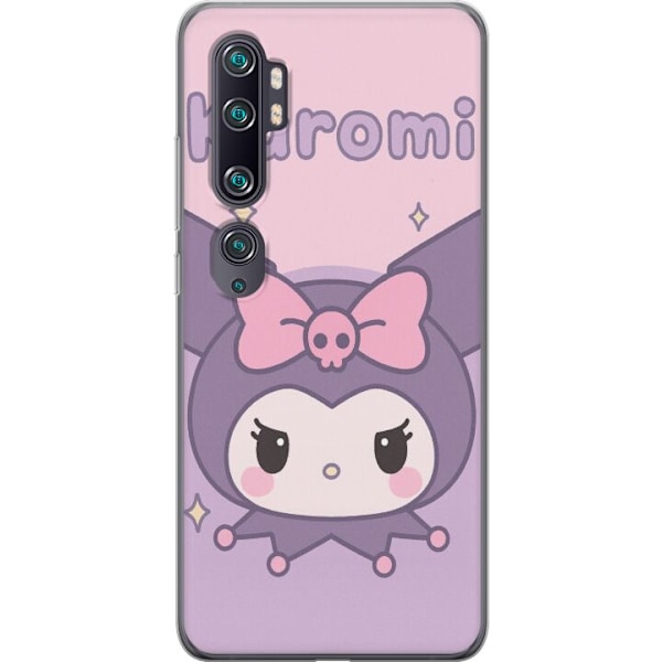 Xiaomi Mi Note 10 Läpinäkyvä kuori Kuromi Kawaii