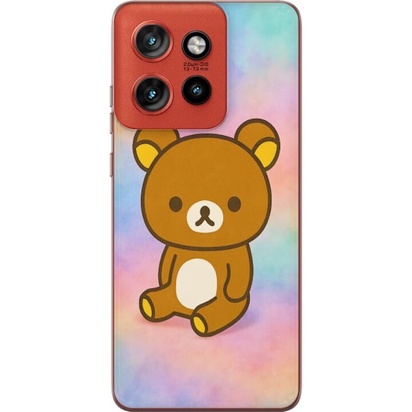 Motorola Edge 50 Neo Läpinäkyvä kuori Kawaii Sanrio Rilakkuma