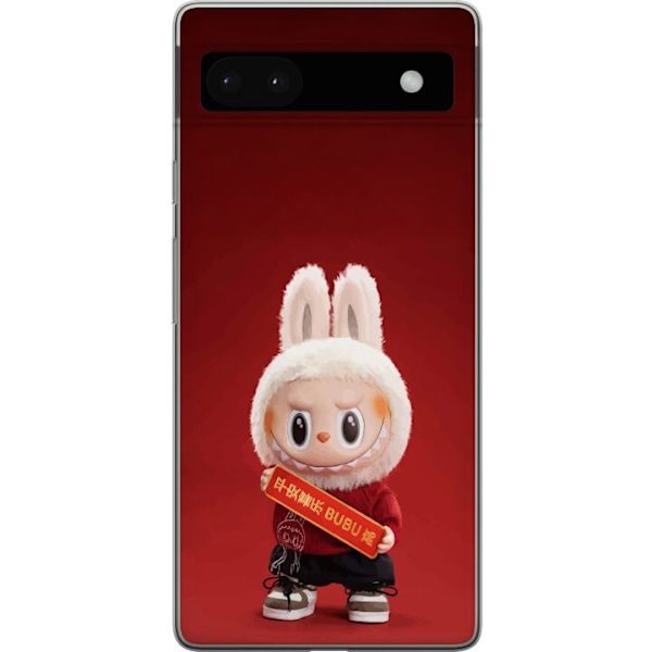 Google Pixel 6a Läpinäkyvä kuori Pop Mart The Monsters Labu