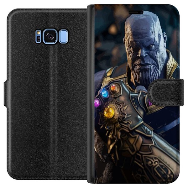 Samsung Galaxy S8 Lompakkokotelo Thanos Marvel