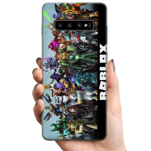 Samsung Galaxy S10 TPU Mobilcover Roblox