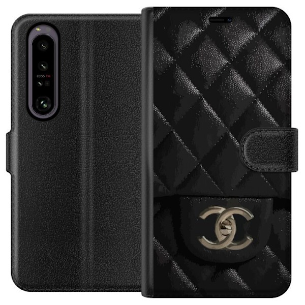 Sony Xperia 1 IV Plånboksfodral Chanel Black