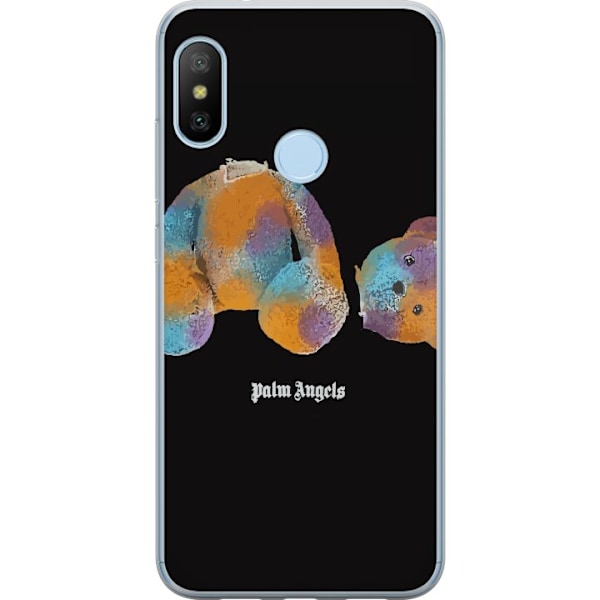 Xiaomi Mi A2 Lite Gennemsigtig cover Teddy Palm Angels