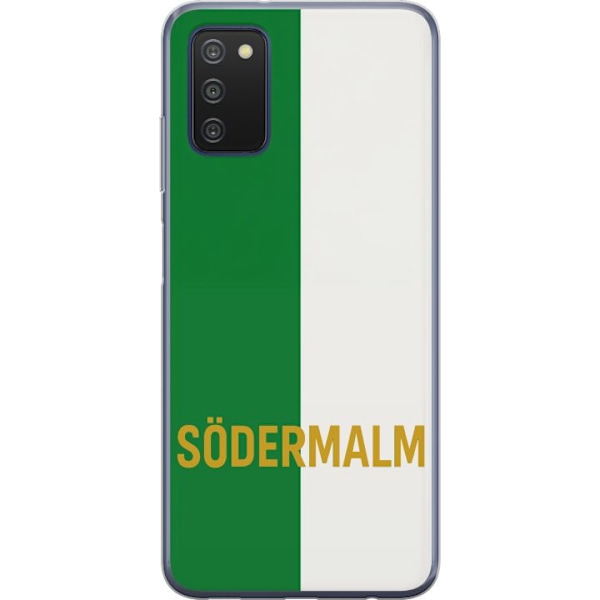 Samsung Galaxy A03s Läpinäkyvä kuori Södermalm - jalkapallo