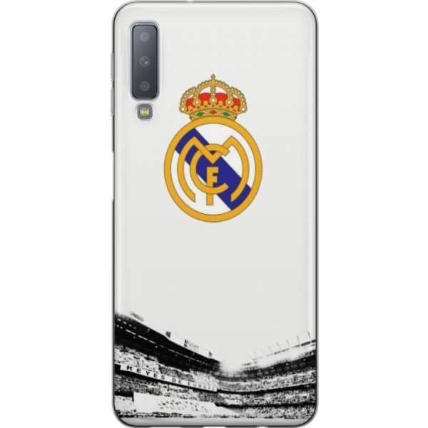 Samsung Galaxy A7 (2018) Gennemsigtig cover Real Madrid