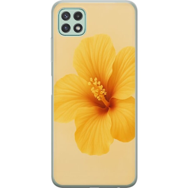 Samsung Galaxy A22 5G Genomskinligt Skal Lemon Zing