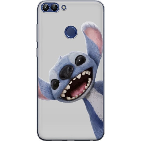 Huawei P smart Genomskinligt Skal Stitch i Fart – Kawaii Design för Fans & Barn