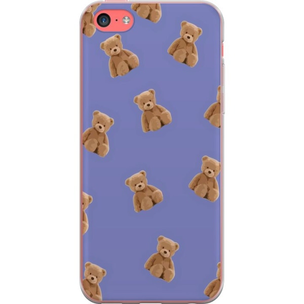 Apple iPhone 5c Gennemsigtig cover Flyvende bjørne