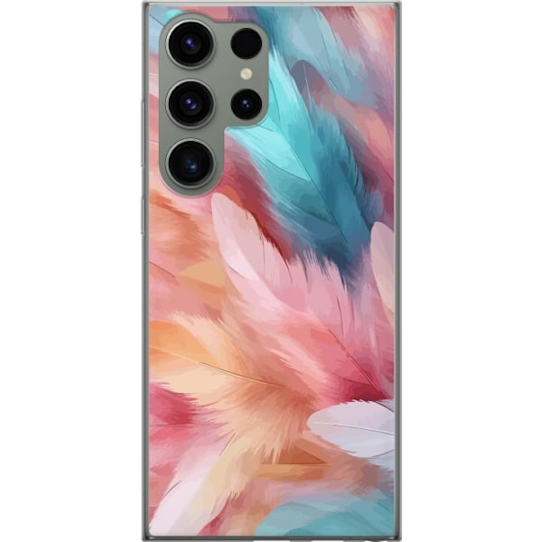 Samsung Galaxy S23 Ultra Läpinäkyvä kuori Sulat