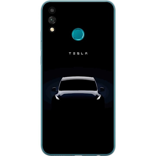 Honor 9X Lite Läpinäkyvä kuori Tesla