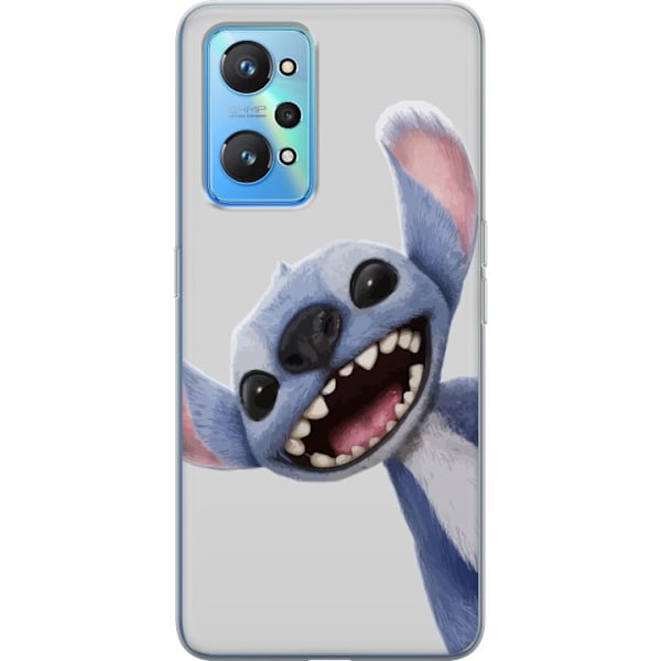 Realme GT Neo2 Gjennomsiktig deksel Stitch i Fart - Kawaii Design for Fans & Barn