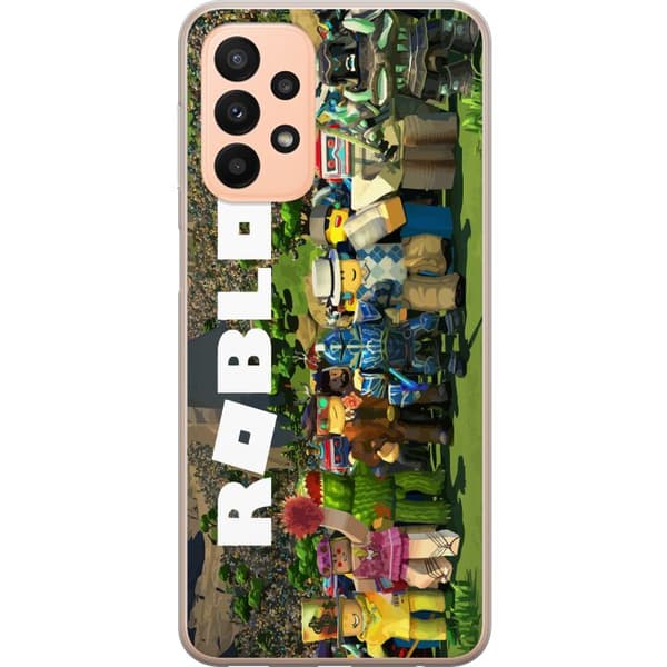 Kompatibelt Mobildeksel til Samsung Galaxy A23 Roblox