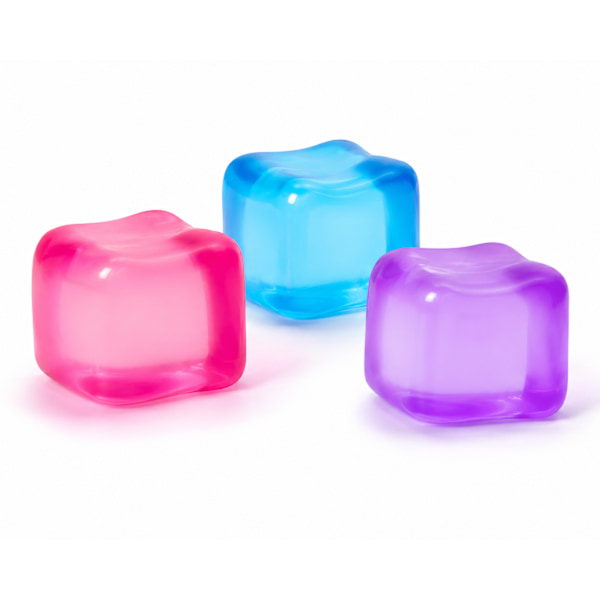 CoolCube Squeeze Squishy – Blød Stresskube & Fidget Toy i Tilfældig Farve