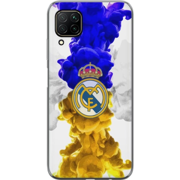 Huawei P40 lite Genomskinligt Skal Real Madrid Färger