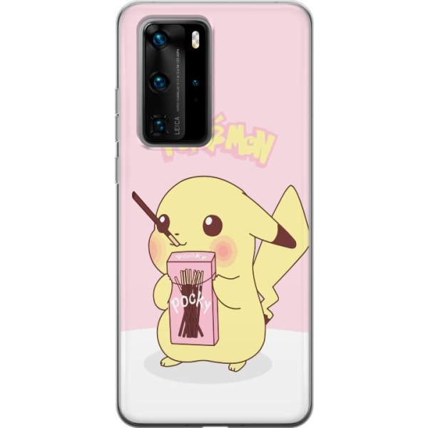 Huawei P40 Pro Gennemsigtig cover Pokemon