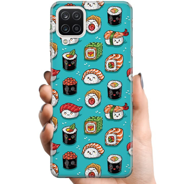Samsung Galaxy A12 TPU Mobilcover Sushi