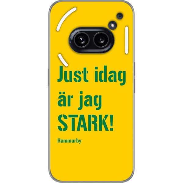 Nothing Phone (2a) Genomskinligt Skal Hammarby