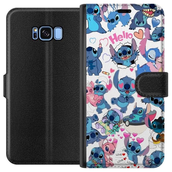 Kompatibel Tegnebogsetui til Samsung Galaxy S8 Stitch