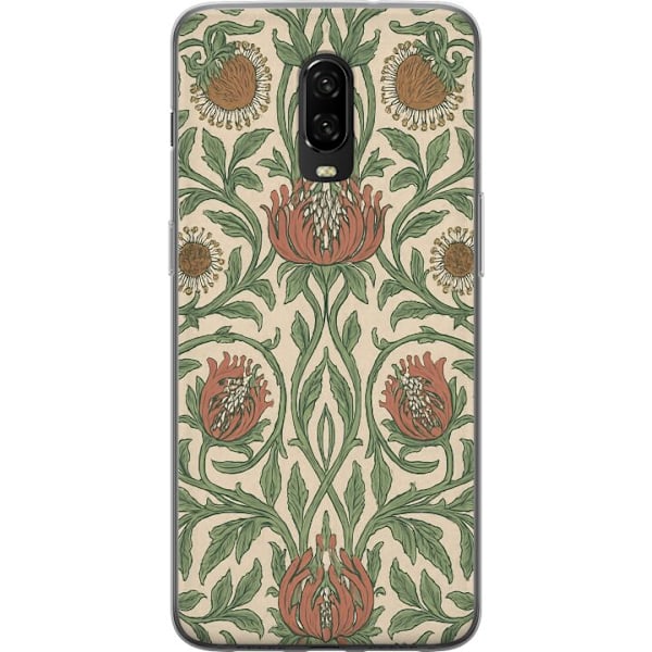 OnePlus 6T Läpinäkyvä kuori Petali Yksityiskohdat