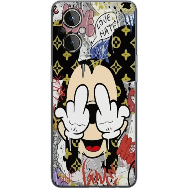 OnePlus Nord N20 5G Gennemsigtig cover Mickey Mouse